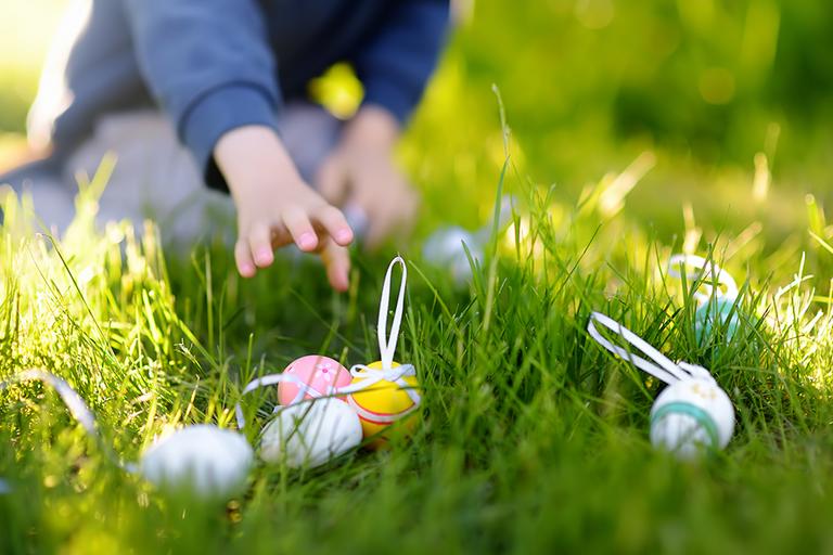 Easter egg hunt ideas.