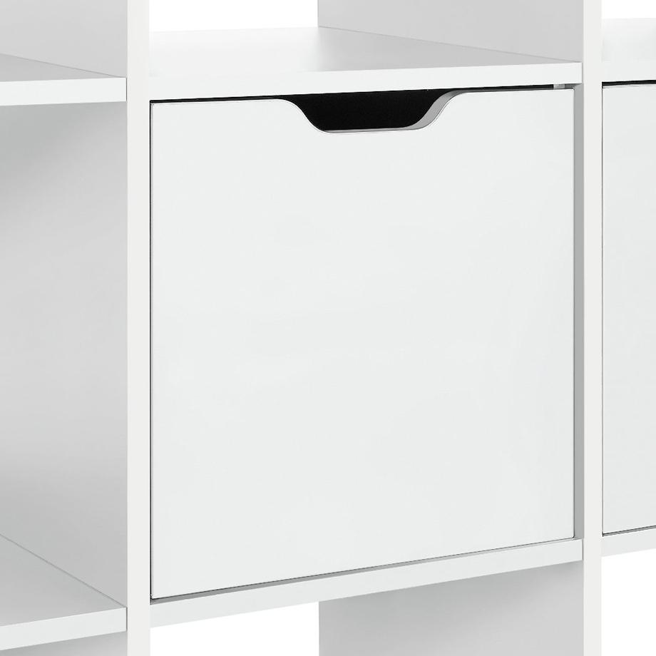 Set of two drawers for cube storage unit.