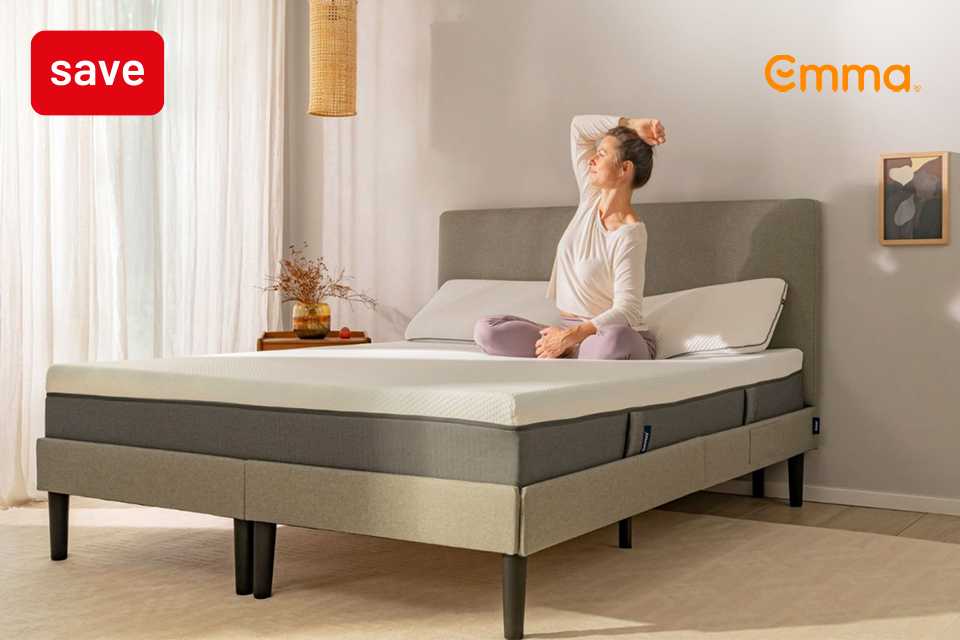 Save up to 1/3 on selected Emma mattresses. Your better sleep starts here.