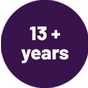 shop age 13 years and over.