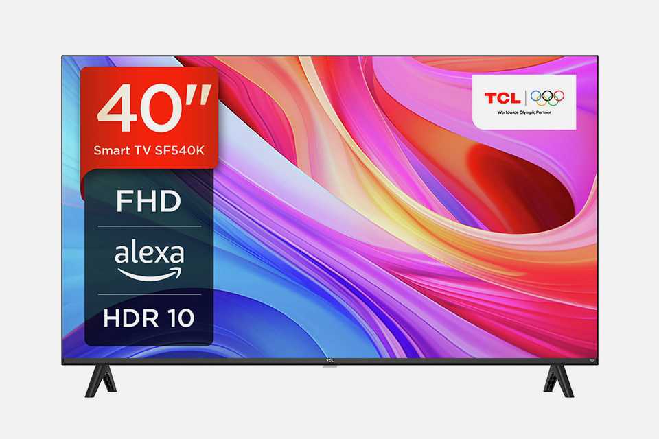 TCL 40 inch 40SF540K smart full HD LED Fire TV.