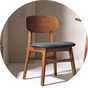 Single chairs.