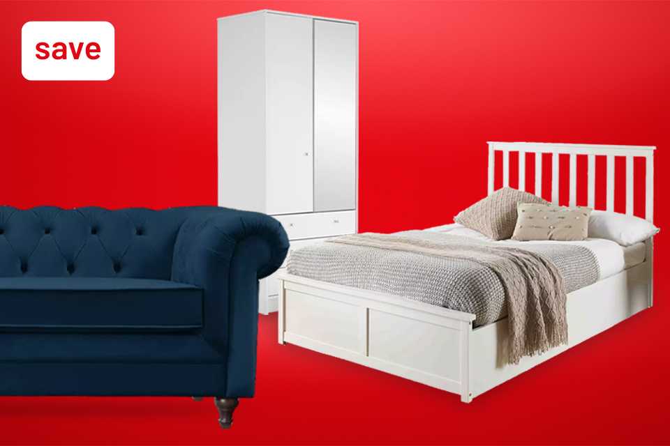 Save up to 30% on selected indoor furniture. Using codes FURN10, FURN20 or FURN30 at checkout.