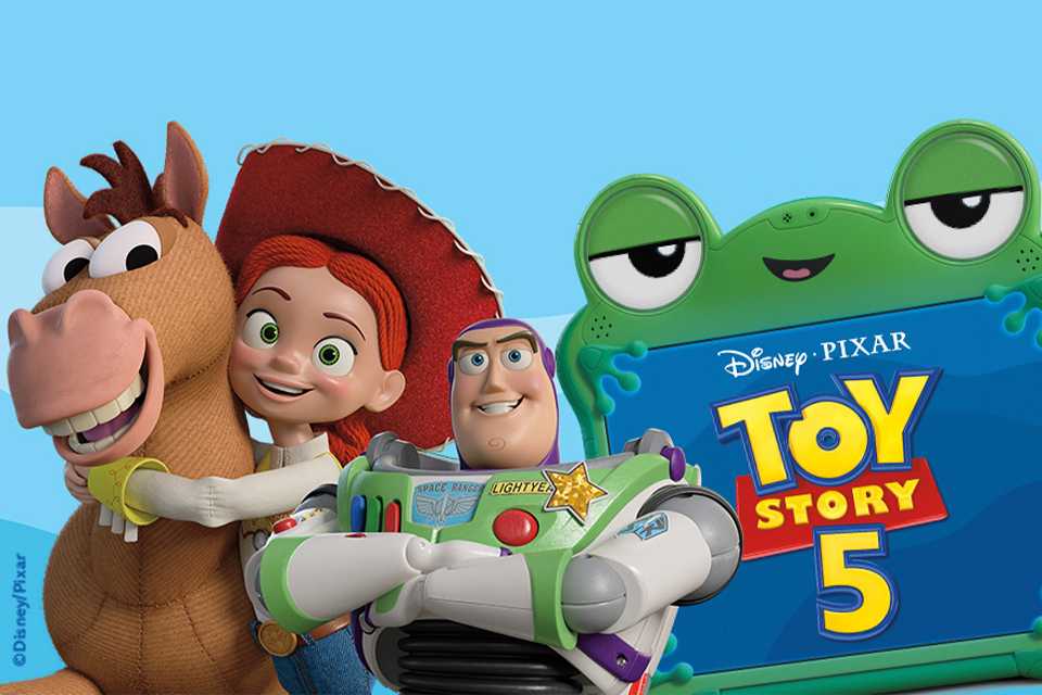 Toy story‑inspired styles made for big imaginations.