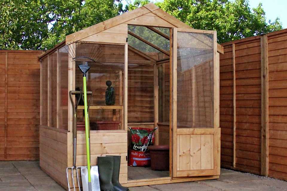 Choosing a base for your greenhouse.