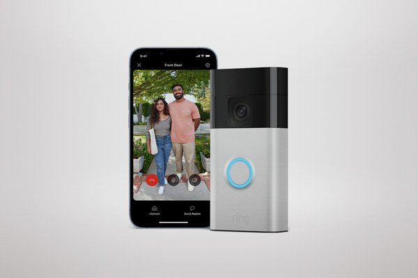 Shop our lowest price Ring battery video doorbell for £39.99.