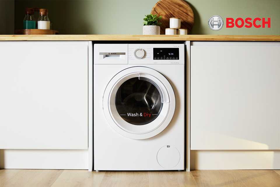 Bosch. Developed to treat your clothes gently while delivering the best quality cleaning.