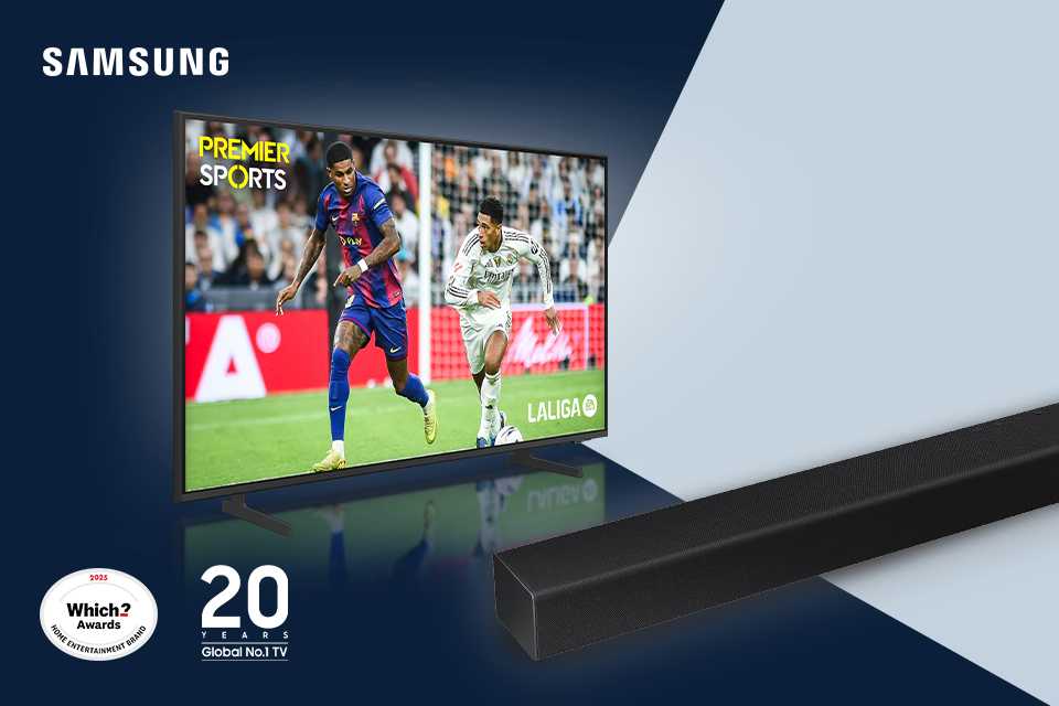 Buy the Samsung 55" U8000F TV and T420 soundbar together for £389.