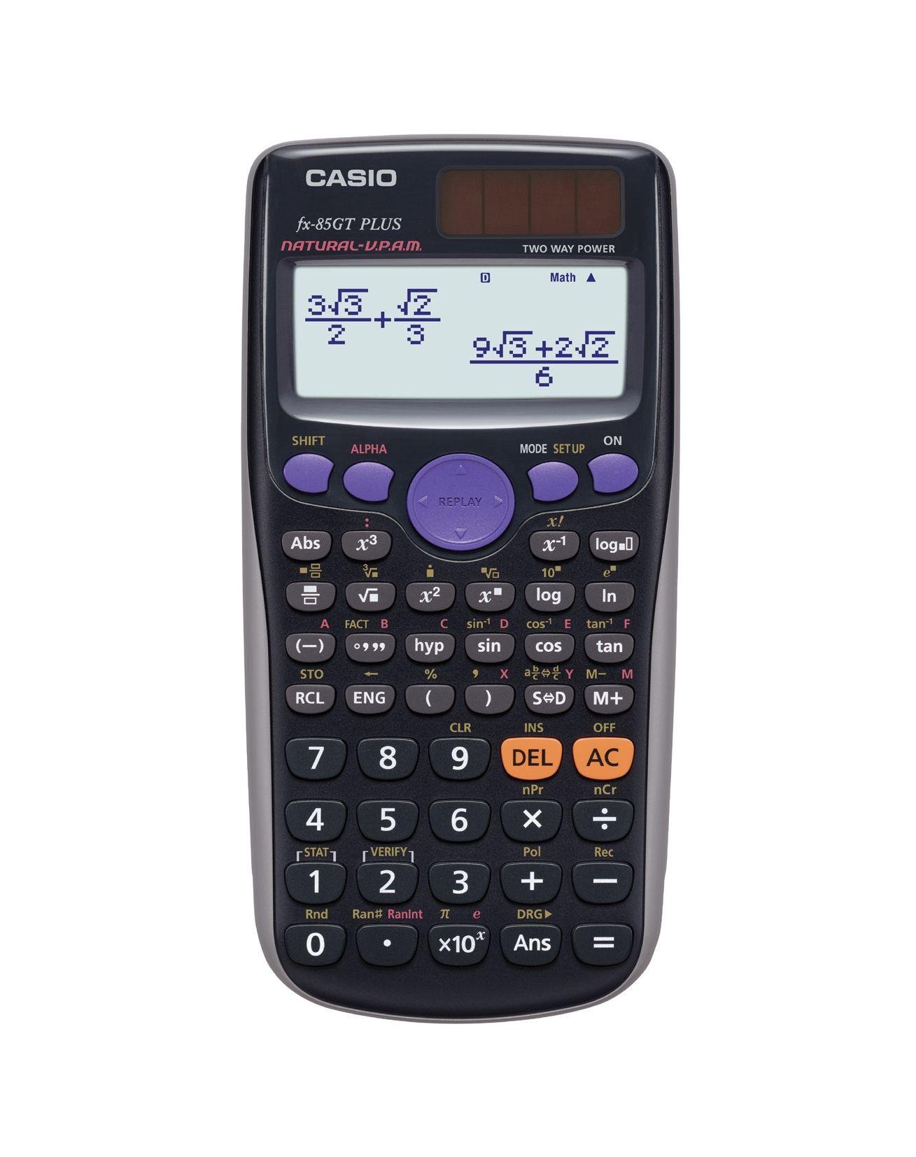 Casio FX-85GT Plus Dual Powered Scientific Calculator- Black review