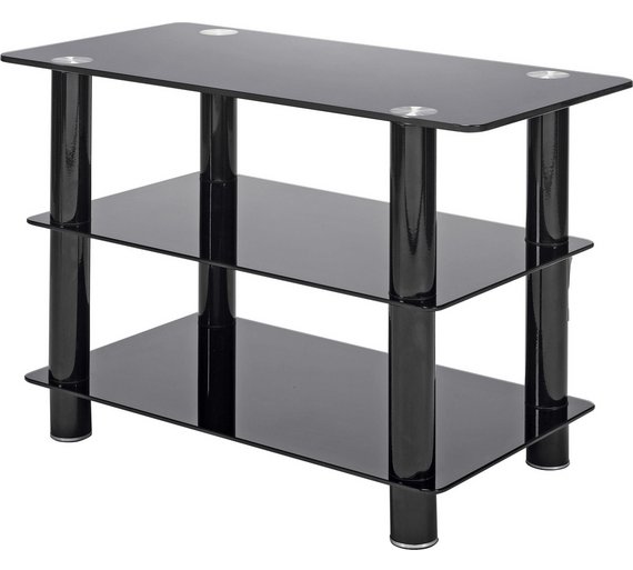 Buy Black Glass 32 Inch Slimline TV Stand at Argos.co.uk Your Online