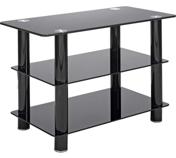 Buy Black Glass 32 Inch Slimline TV Stand at Argos.co.uk Your Online