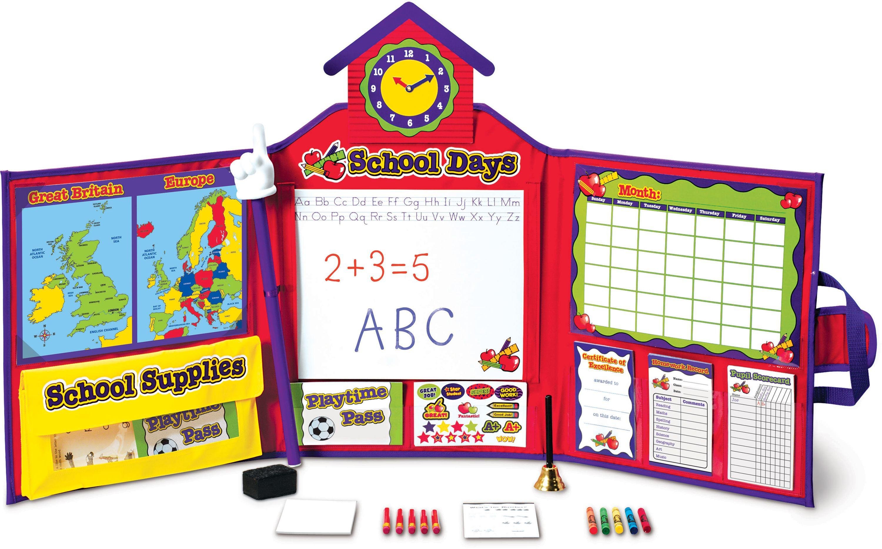 Learning Resources Pretend and Play School Set. Review