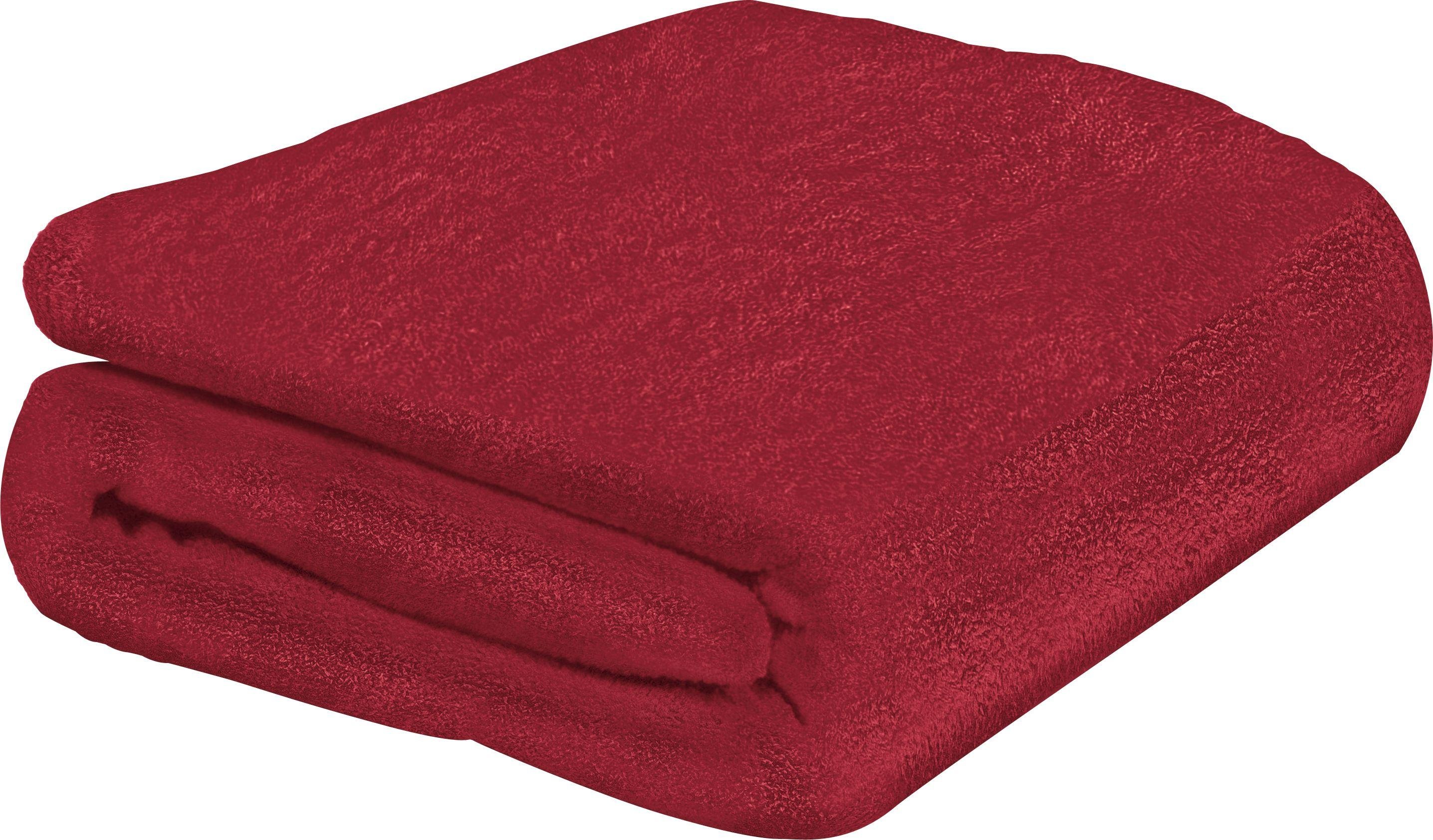 ColourMatch Supersoft Throw - 170x130cm - Poppy Red Review