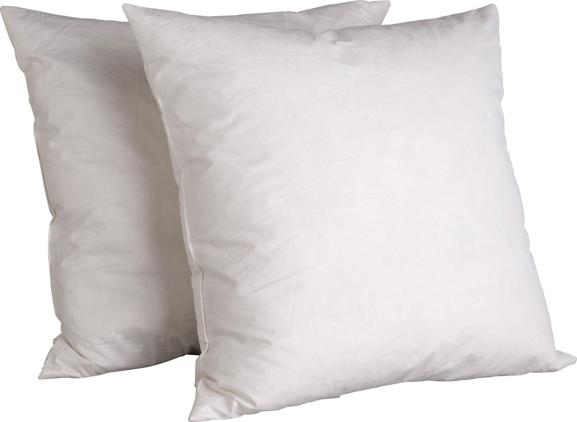 Buy Collection Pack of 2 Duck Feather Cushion Pads 43x43cm Cushions
