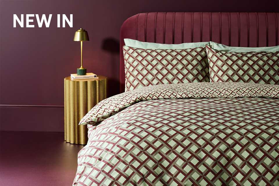 New in bedroom. Sink into spring with sumptuous new textures, patterns and bold style. Shop now.