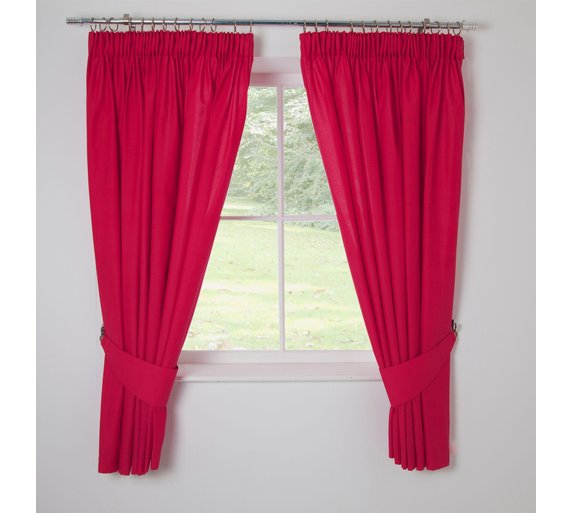 Buy ColourMatch Kids' Funky Fuchsia Blackout Curtains168x137cm at