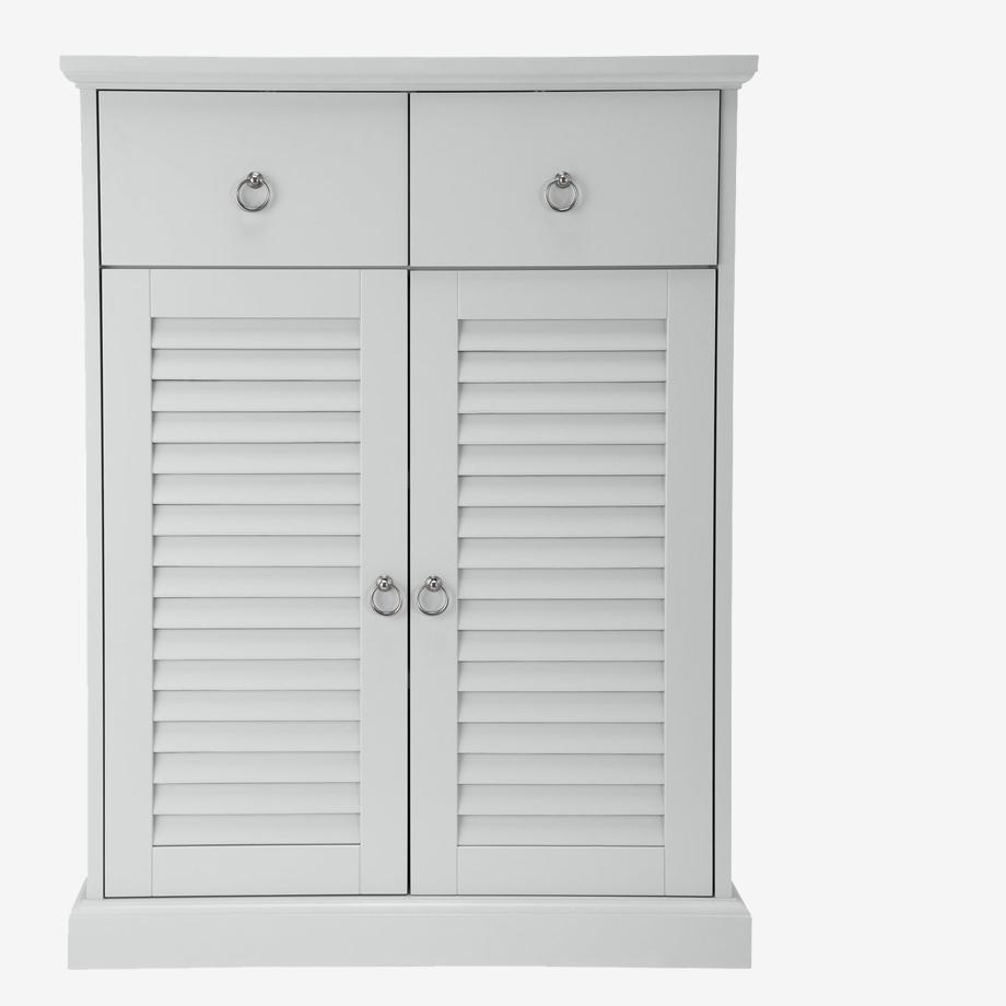 Argos Home Le Marais Louvered Under Sink Unit - Grey.