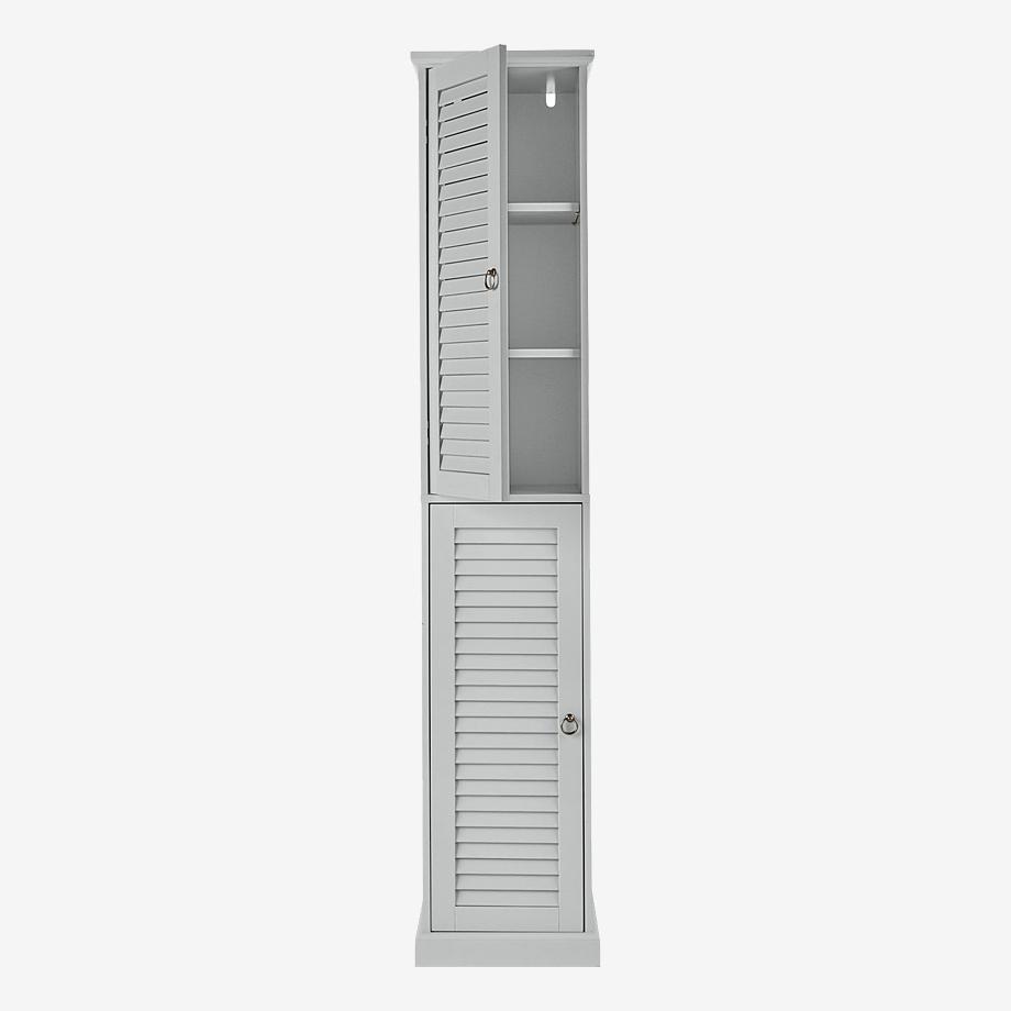 Argos Home Le Marais Louvered Tallboy - Grey.