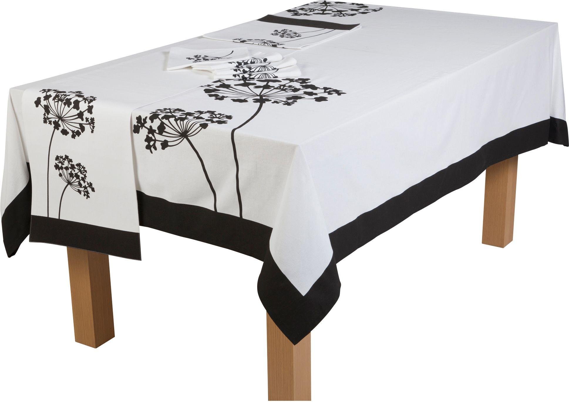 HOME - Allium Table Cloth, Runner and Napkins Set Review