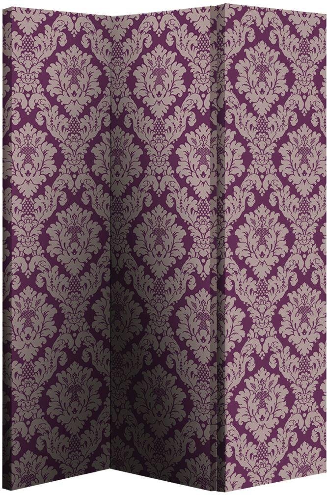 Damask Room Divider - Plum. Review