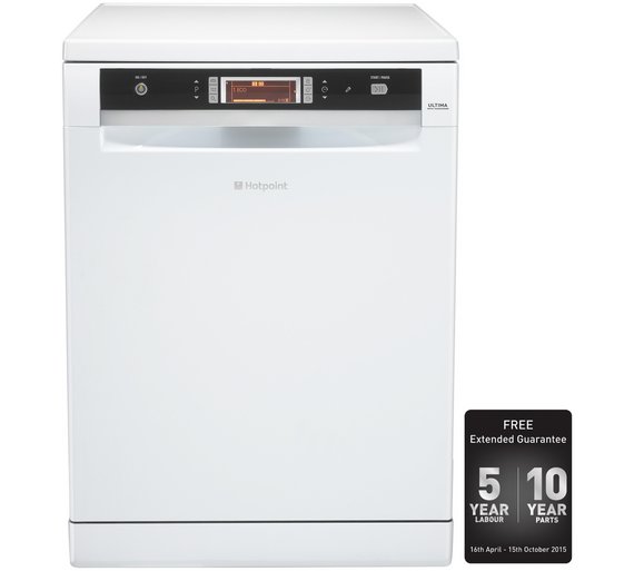 Buy Hotpoint Ultima FDUD 51110 P Freestanding Dishwasher White at