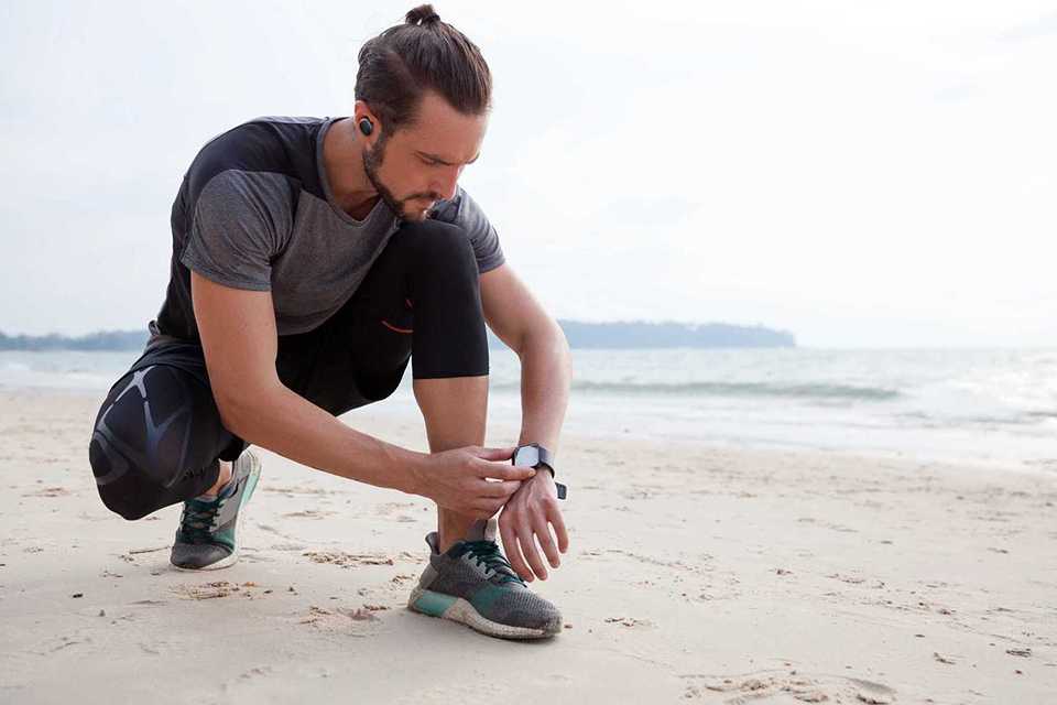 JBL endurance race TWS in-ear bluetooth earbuds.