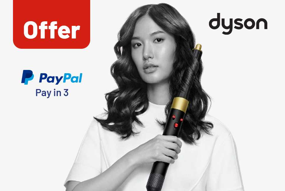 Save up to 25% on Dyson Haircare. Includes Airwrap™, Supersonic™ and Corrale™. Selected lines only.