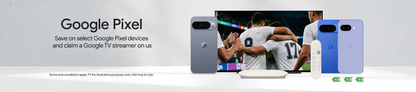 Google Pixel. Save on selected Google Pixel devices and claim a Google TV streamer on us.