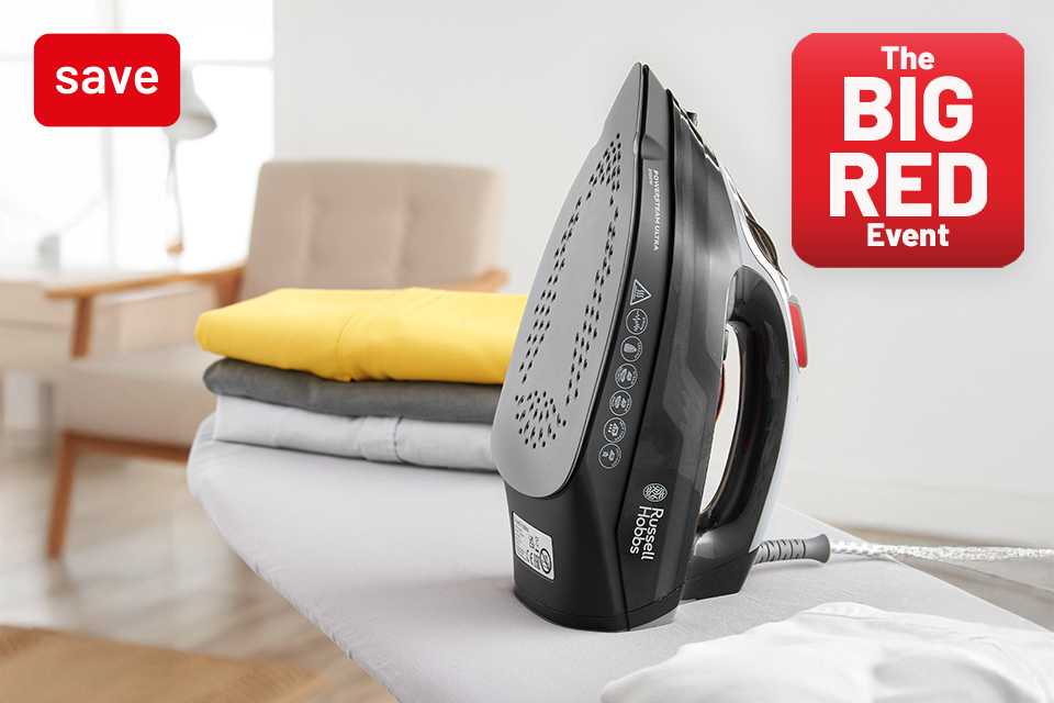 The Big Red Event. Save up to 30% on selected irons using code RED10, RED20 or RED30.
