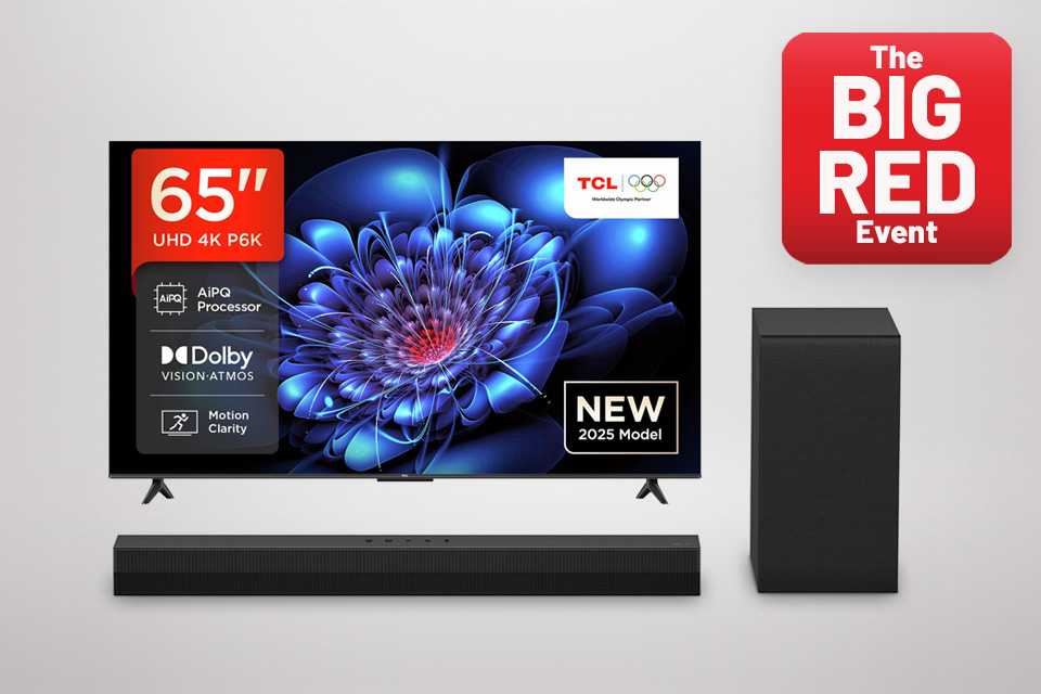 The Big Red Event. Shop TVs and soundbars Big Red. Using code RED10 or RED20.