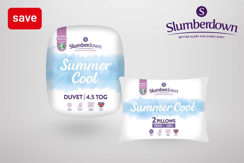 Save 25% on selected Slumberdown this Big Red.