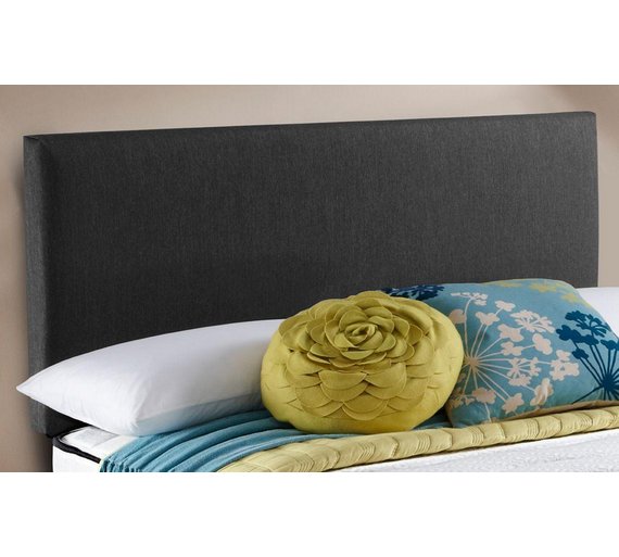 Buy Silentnight Milan Kingsize Headboard Charcoal at Argos.co.uk