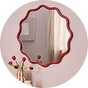 Wall mirrors.