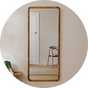 Full length mirrors.