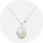 Locket necklaces.