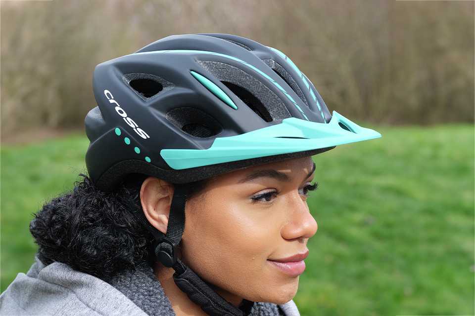 Bike helmets and pads. Safety first.