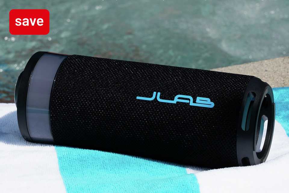Save 30% on selected JLab speakers and headphones.