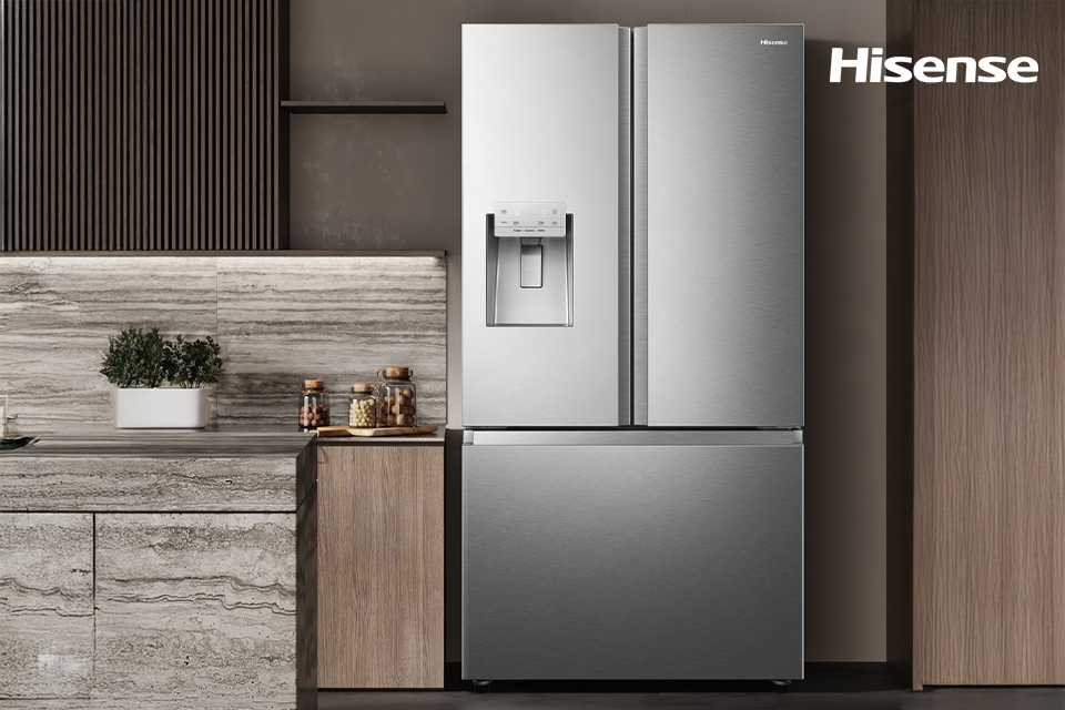 Claim a Free Qled TV with selected Hisense fridge freezers.