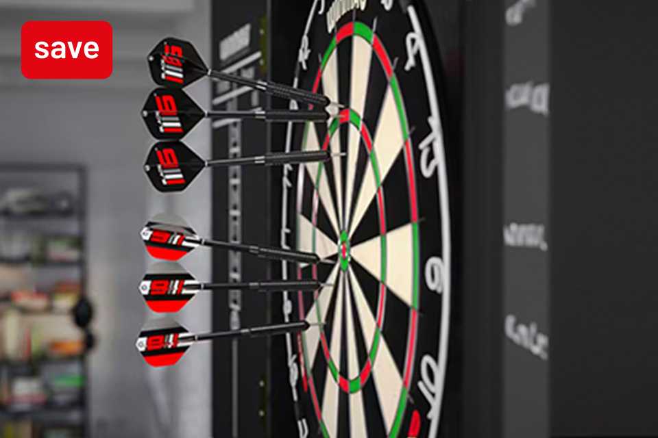 Save 20% on selected darts & equipment with code DARTS20.