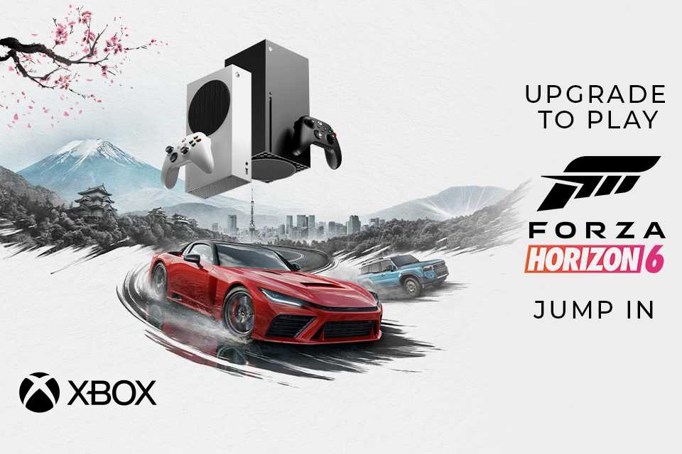 Upgrade to play. Jump into Forza Horizon 6.