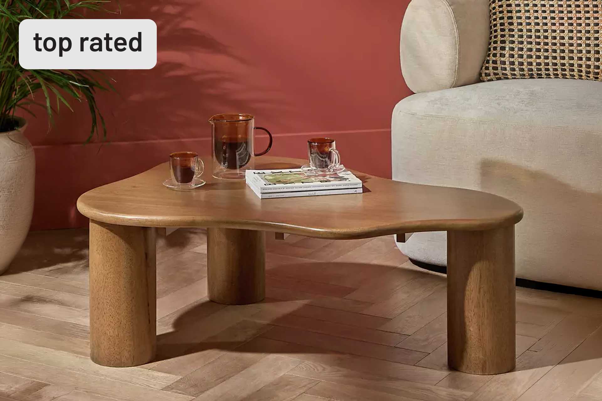 Top rated furniture.*Products with a minimum of 4-star average customer rating.