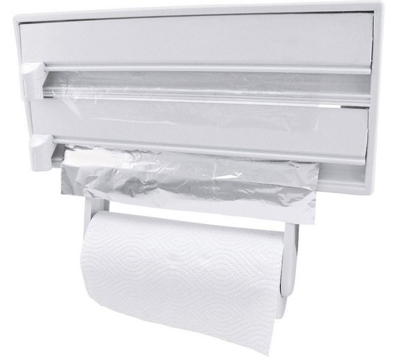 Buy HOME Paper, Foil and Clingfilm Dispenser White at Argos.co.uk Your Online Shop for Towel