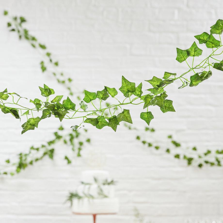 Botanical baby shower greenery.