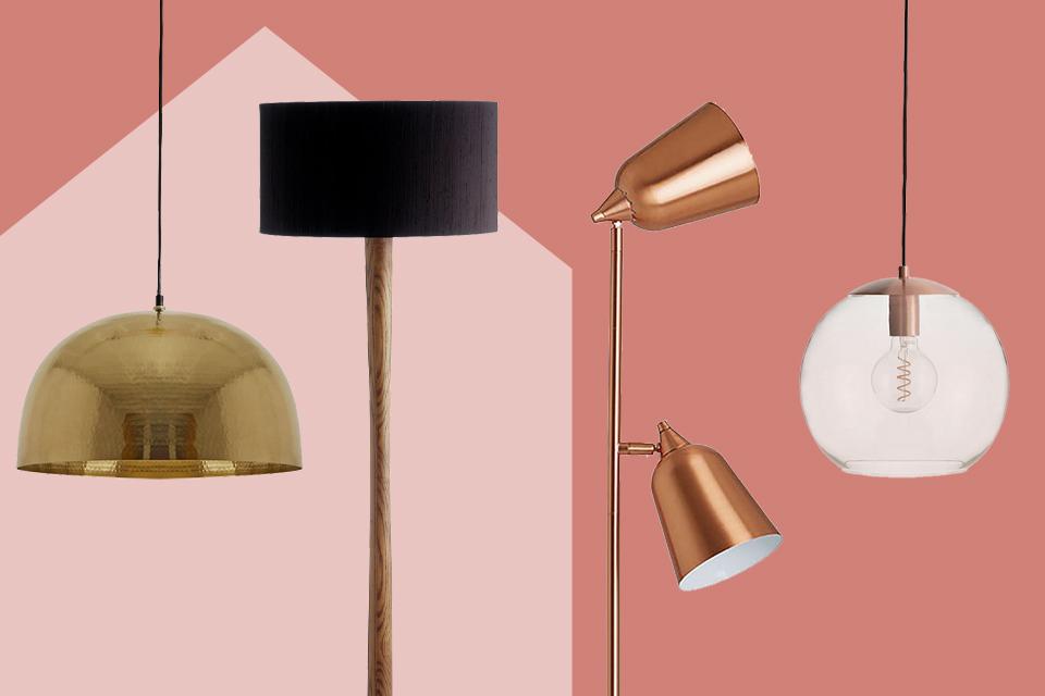 A collection of lighting.