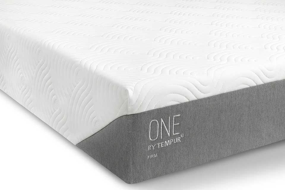 A white TEMPUR ONE™ firm mattress.