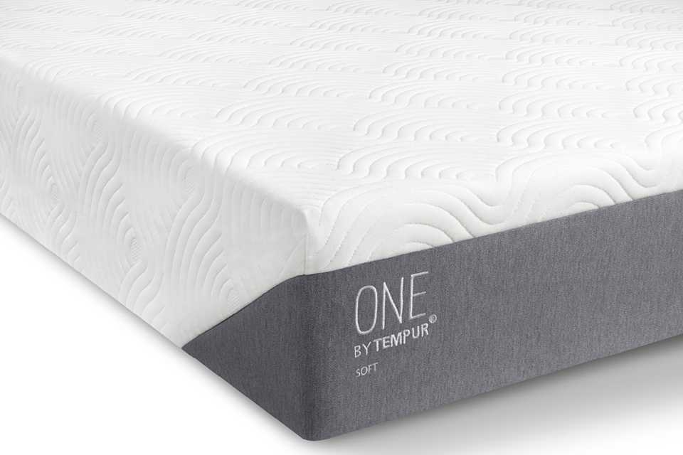 A white TEMPUR ONE™ soft mattress.