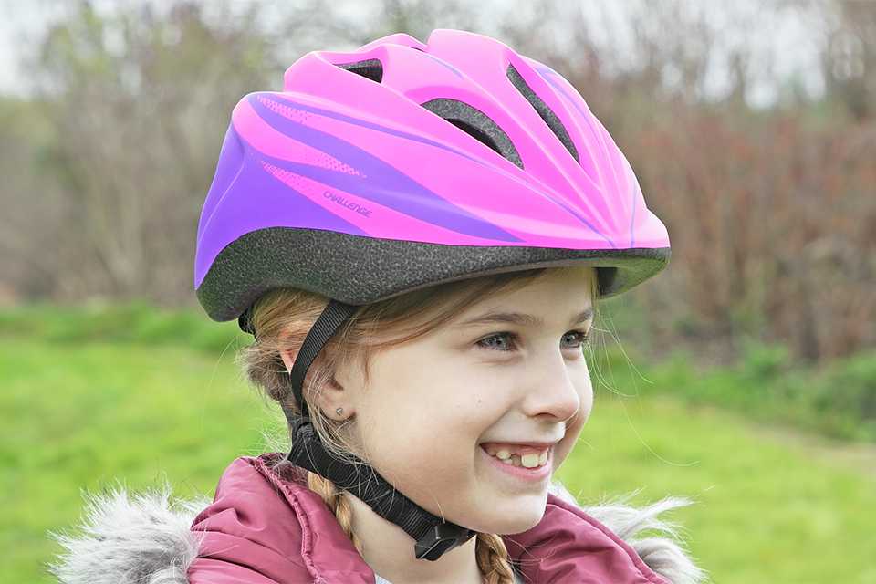 Bike helmets and pads. Safety first.