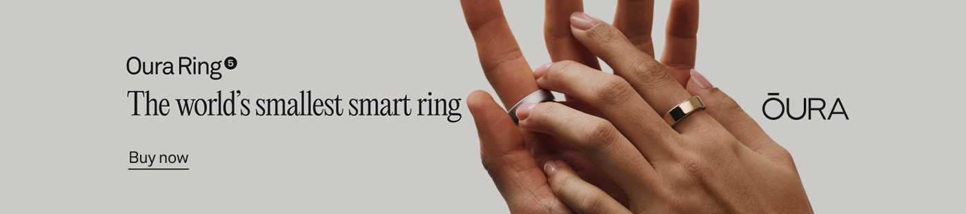 Oura Ring 5. The world's smallest smart ring. Buy now.