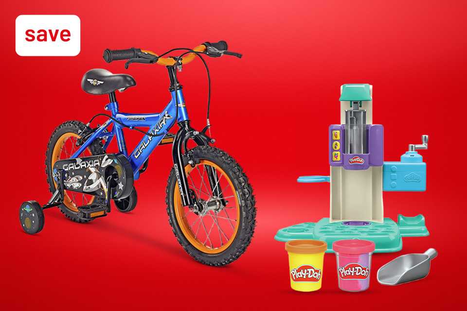 Save up to 1/3 on selected toys. Includes arts & crafts, scooters & more!