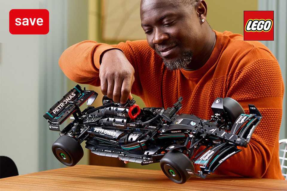 Save up to 25% on selected LEGO® sets. This Father's day.